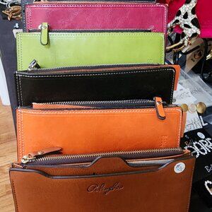 Leather Wallets (Colorful)